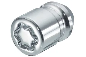 4 ECROUS ANTIVOL SU MCGARD 7/16X20/ 60°/ LONG. 37MM/ Ø19MM