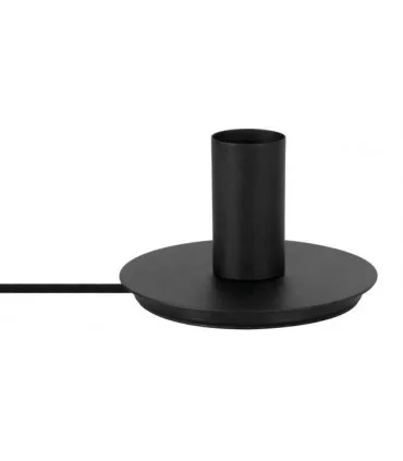 ARIC 51208 | Support de table noir lampe E27 à poser | Tavola
