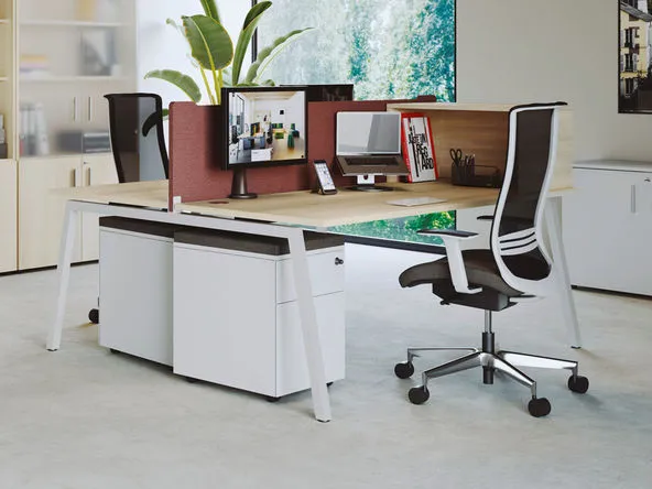 Bureau bench 2 personnes Vario - SPLC