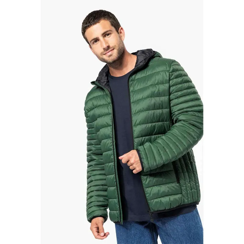 Doudoune de travail Légère Homme Full Zip à capuche K6110 KARIBAN