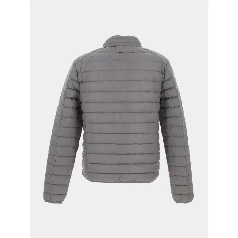 Doudoune légère duvet mat gris homme - Jott | wimod