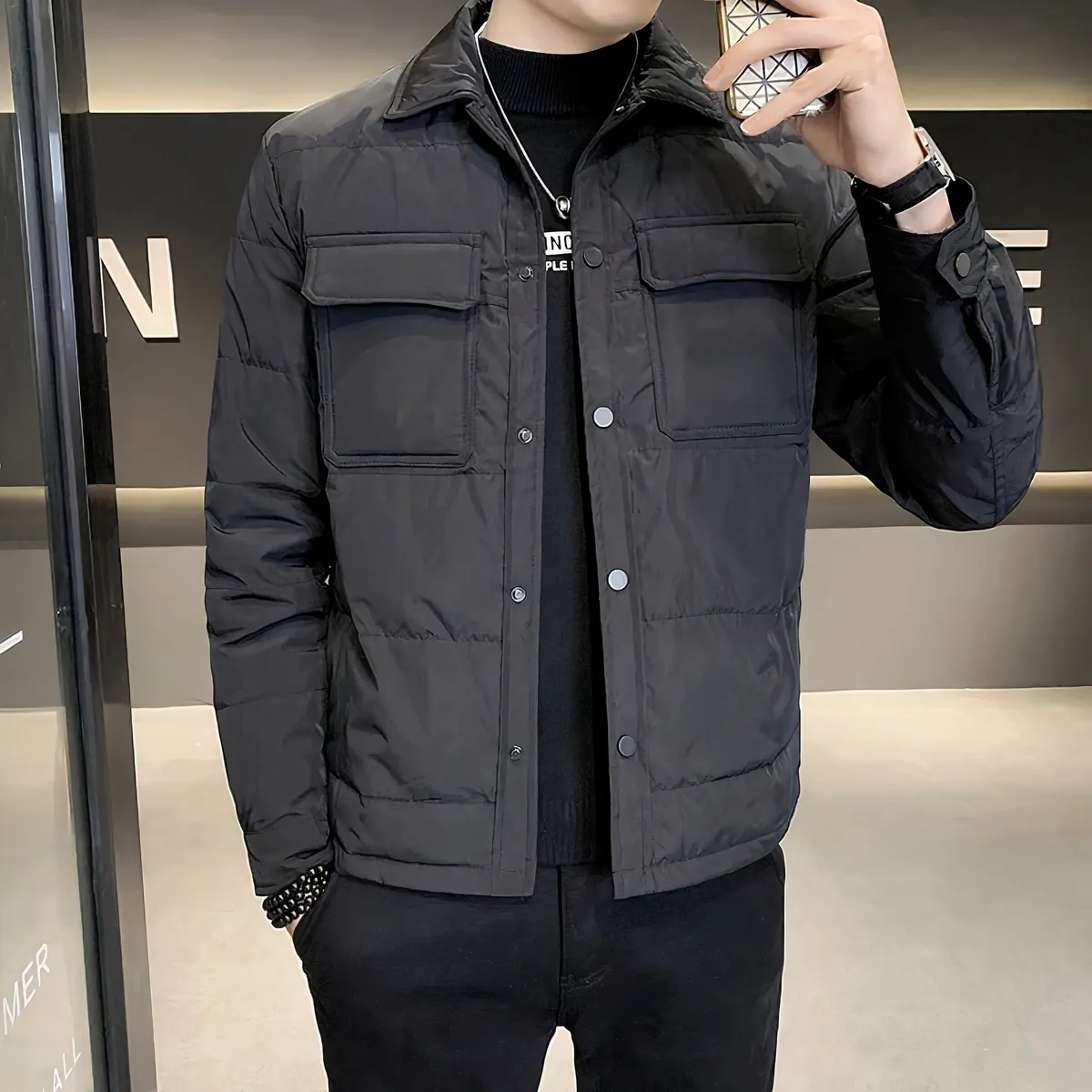 Doudoune légère et polyvalente pour homme • 