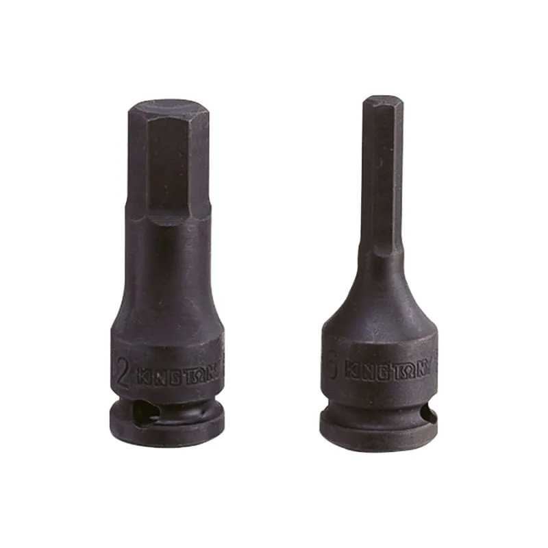 Douilles Tournevis chocs 6 Pans  3/8" (9.53mm)  3/16"