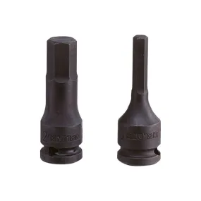 Douilles Tournevis chocs 6 Pans  3/8" (9.53mm)  3/16"