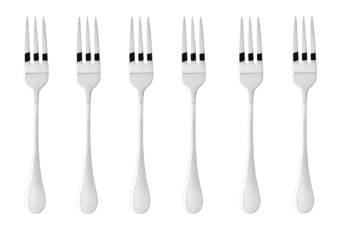 Fourchette à Dessert Sambonet Bloom Inox Grey (6 Pièces)