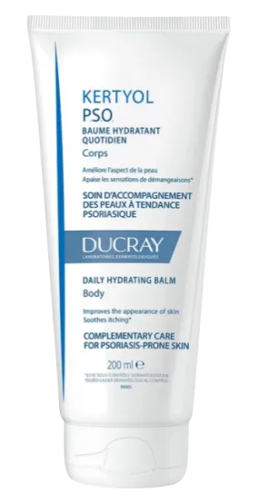 KERTYOL PSO - Baume Hydratant Quotidien - Corps - Peaux à Tendance Psoriasique, 200ml | Ducray  - Parapharmacie Boticinal