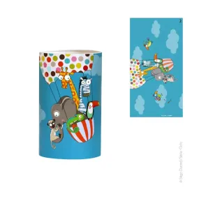 Lampe à poser animaux en montgolfière – Série-golo