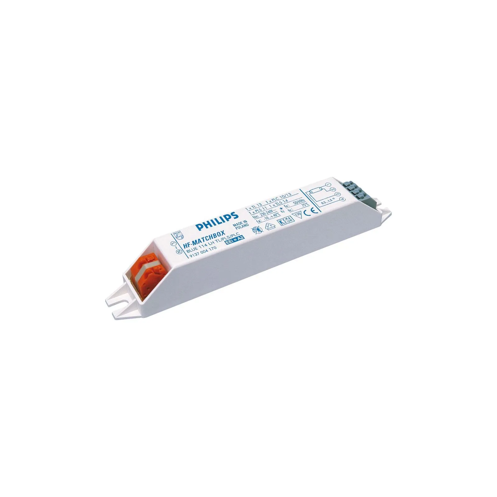 Philips HF-Matchbox Blue 114 LH TL/PL-S/PL-C for 1x14W