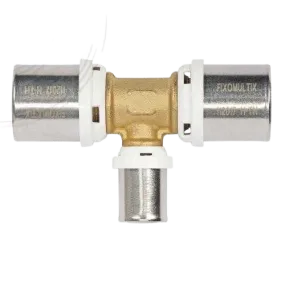 Raccord té multicouche à sertir - Ø26x26x16 - 30344-26-26-16 - Fixoconnect - Ayor