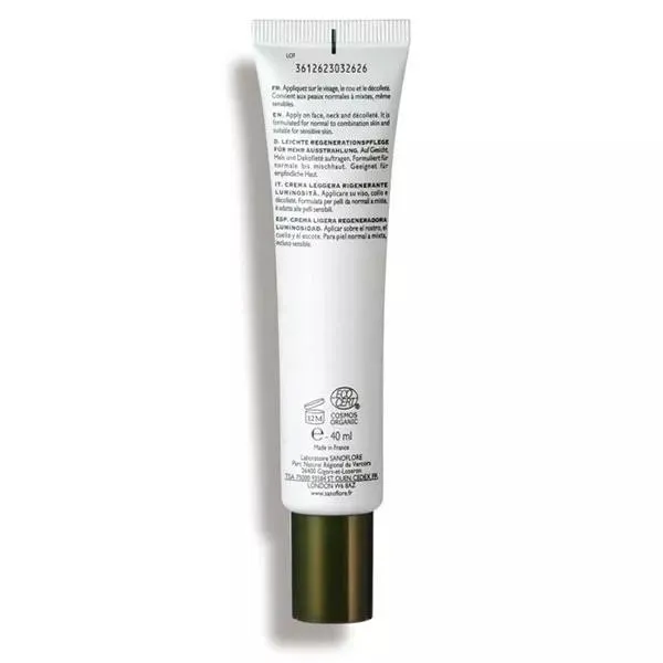 Sanoflore Reines Crème de Jour Légère Régénération Éclat Bio 40ml