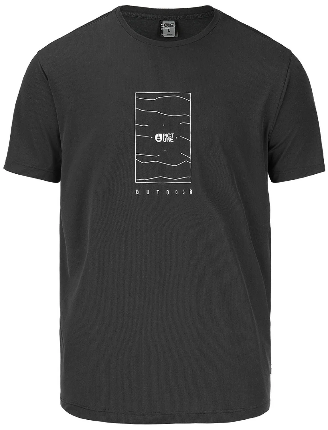 T-shirt Picture Travis - Full Black - men´s