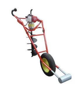 Tarière Brouette thermique, modèle PF420 